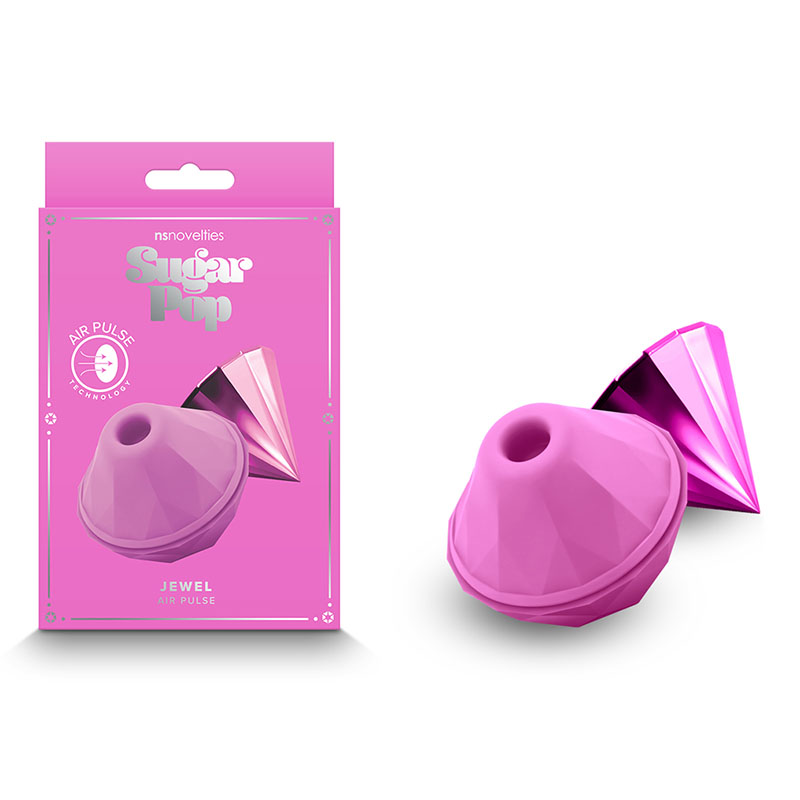 Sugar Pop Jewel Air Pulse Stimulator - Pink